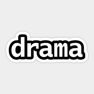 Drama Sticker